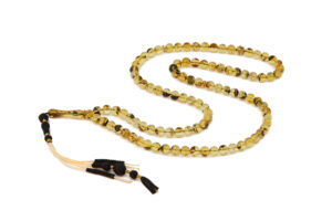 Yellow Natural Amber Prayer Beads Misbaha
