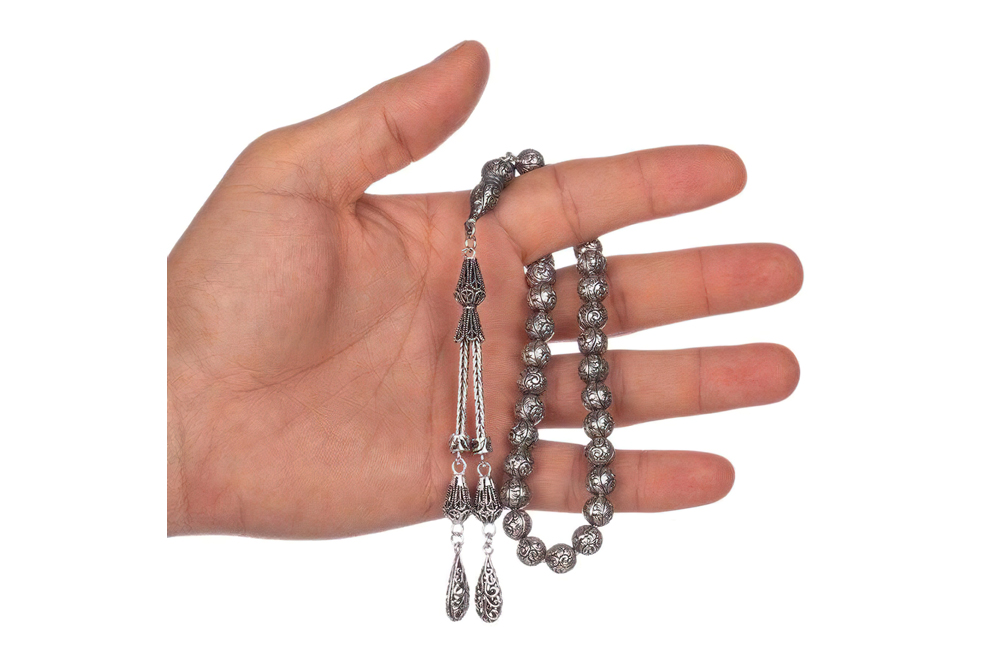erzurum-hand-made-925-sterling-silver-rosary-with-two-tassels-tasbihrosary-1605-37-B